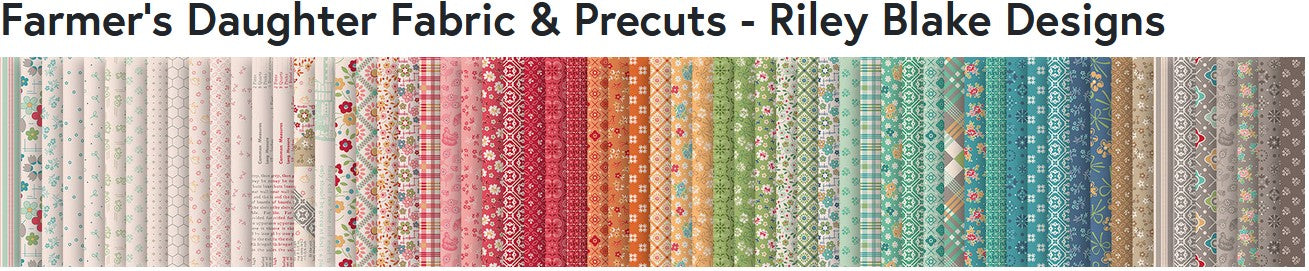 The Farmer’s Daughter fabric collection by Lori Holt