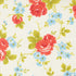 Wideback -Rosie Whipped Cream Country Rose - Fig Tree 108” Wide Yardage- Ships In January