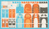 The Henhouse Cloud Quilt Panel by Gingiber for Moda Fabrics 35" x 42" ships February