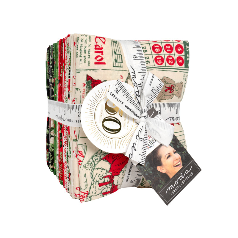 Holiday Cheer Fat Quarter Bundle with Panel – Stacy Iest Hsu for Moda Fabrics – Preorder – 28 Fat Quarters + Panel – Arriving May 2026