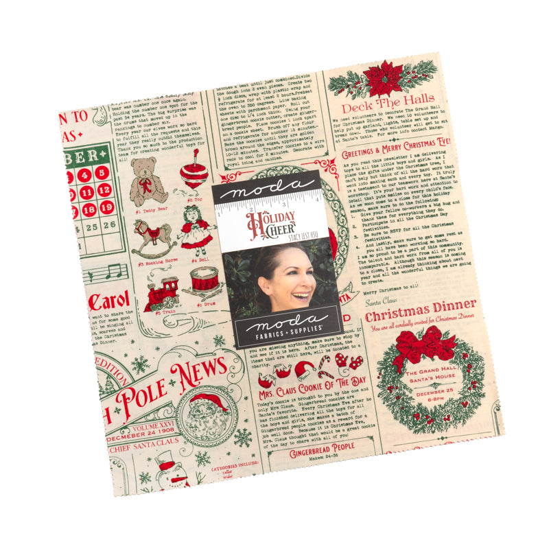 Holiday Cheer Layer Cake  – Stacy Iest Hsu for Moda Fabrics – Preorder – Arriving May 2026