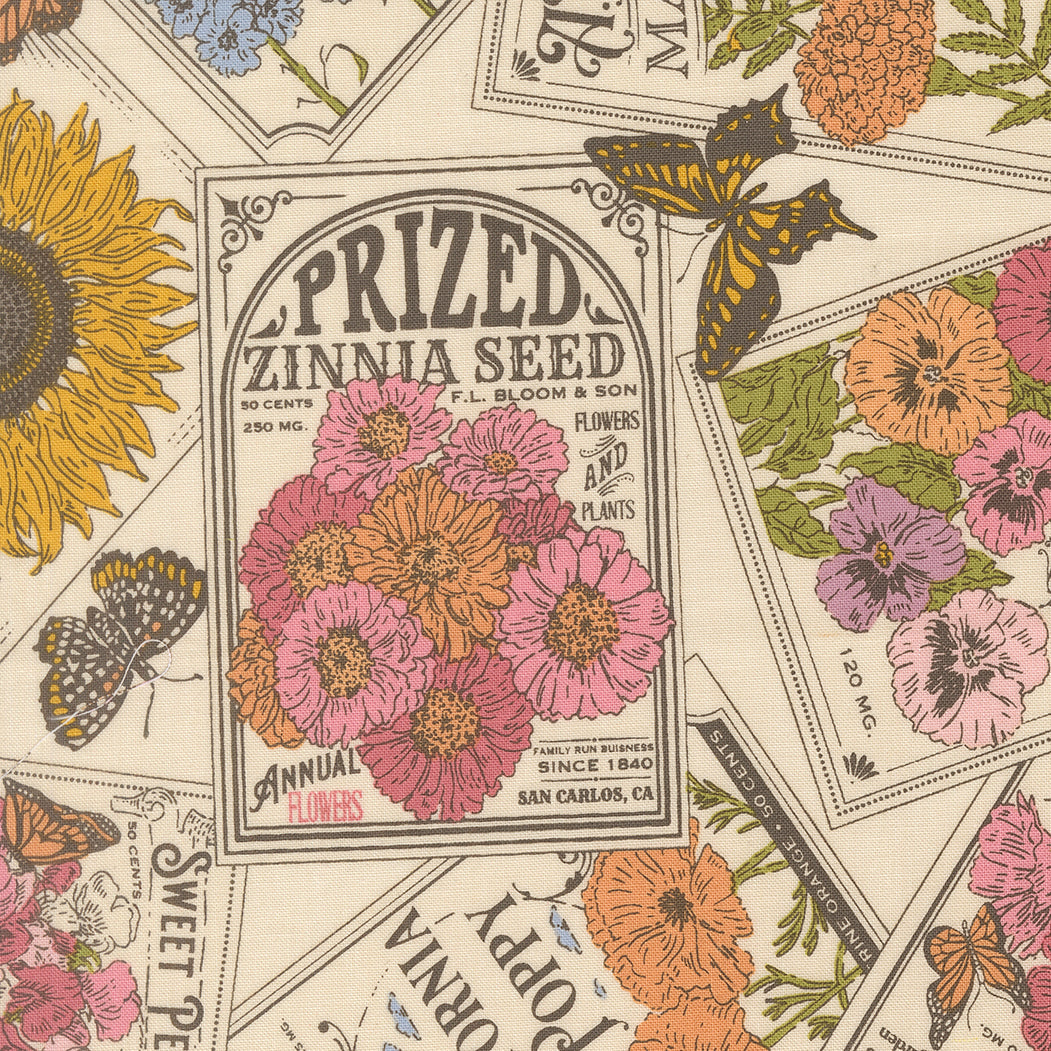 Preorder–Arriving August 2026 |My Secret Garden Fat Quarter Bundle 27 Fat Quarters + One Panel by Stacy Lest Hue for Moda Fabrics