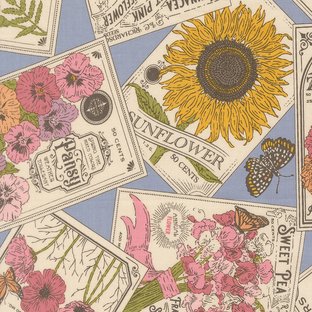 Preorder–Arriving August 2026 |My Secret Garden Fat Quarter Bundle 27 Fat Quarters + One Panel by Stacy Lest Hue for Moda Fabrics