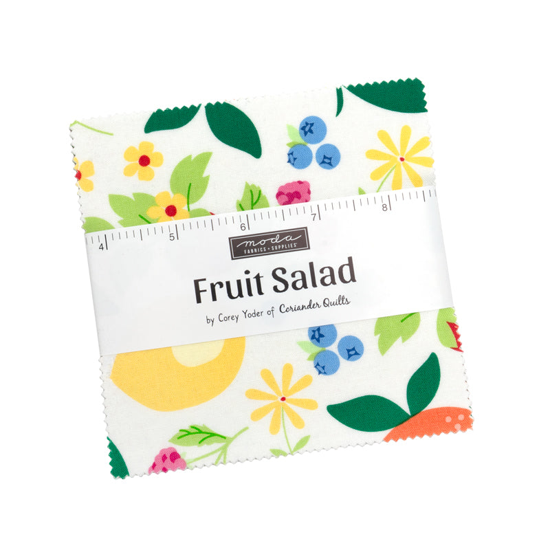 Fruit Salad Charm Pack 5x5 – Corey Yoder for Moda Fabrics – PREORDER – Arriving April