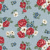 Independence Wideback – 2.5 Yard Bundle, 107"/108"  Floral Blue Quilt Backing by RBD Designers- Shipping March 2026