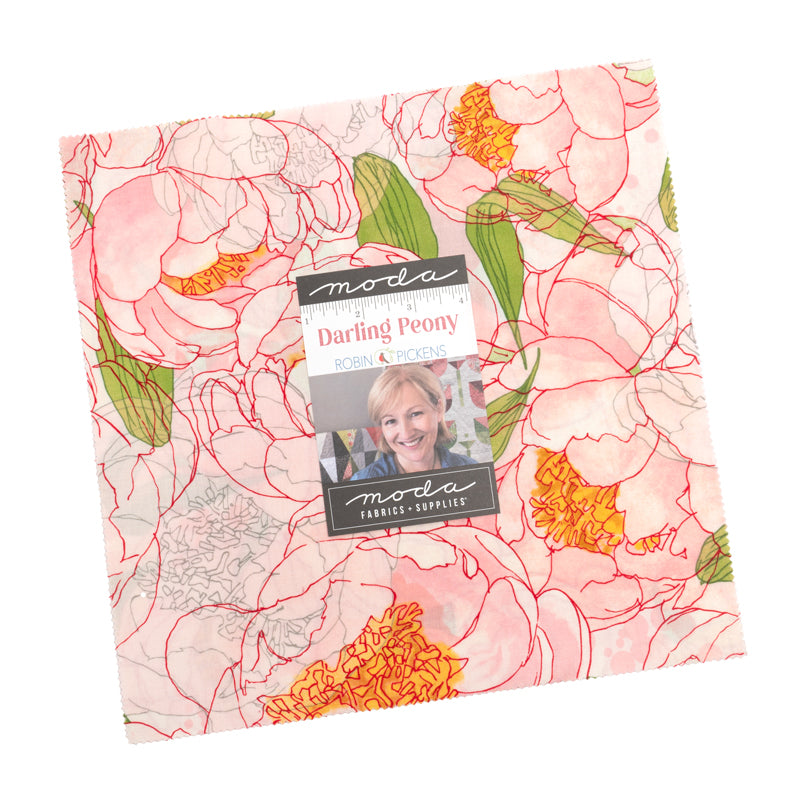 Darling Peony Layer Cake  by Robin Pickens for Moda Fabrics - Ships in December