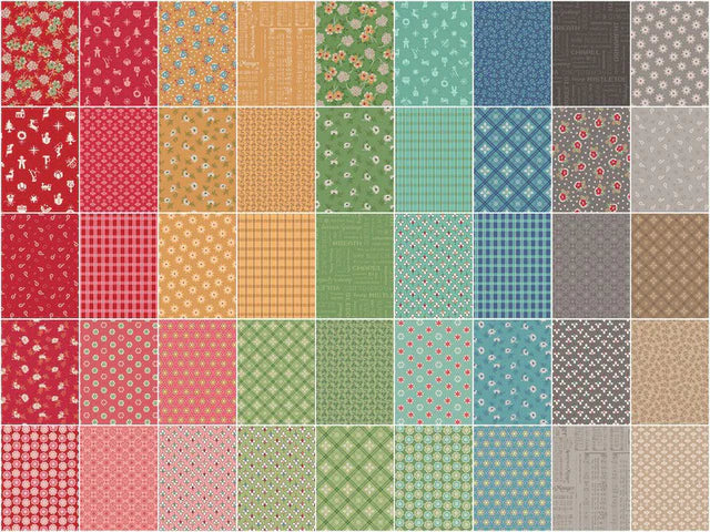 Home Town Holiday Rolie Polie by Lori Holt for Riley Blake