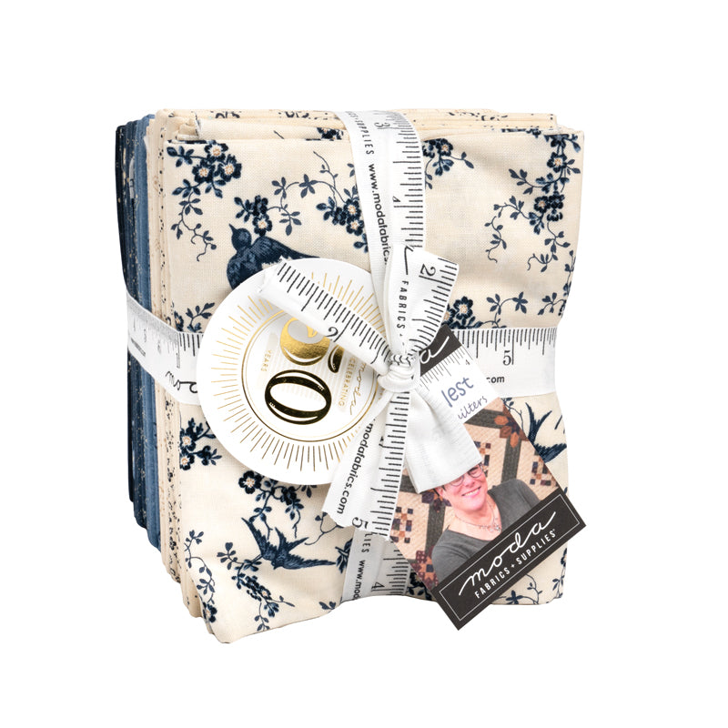 Bluebird’s Nest Fat Quarter Bundle – 29 Fat Quarters- Kansas Troubles Quilters for Moda Fabrics- Ships in October