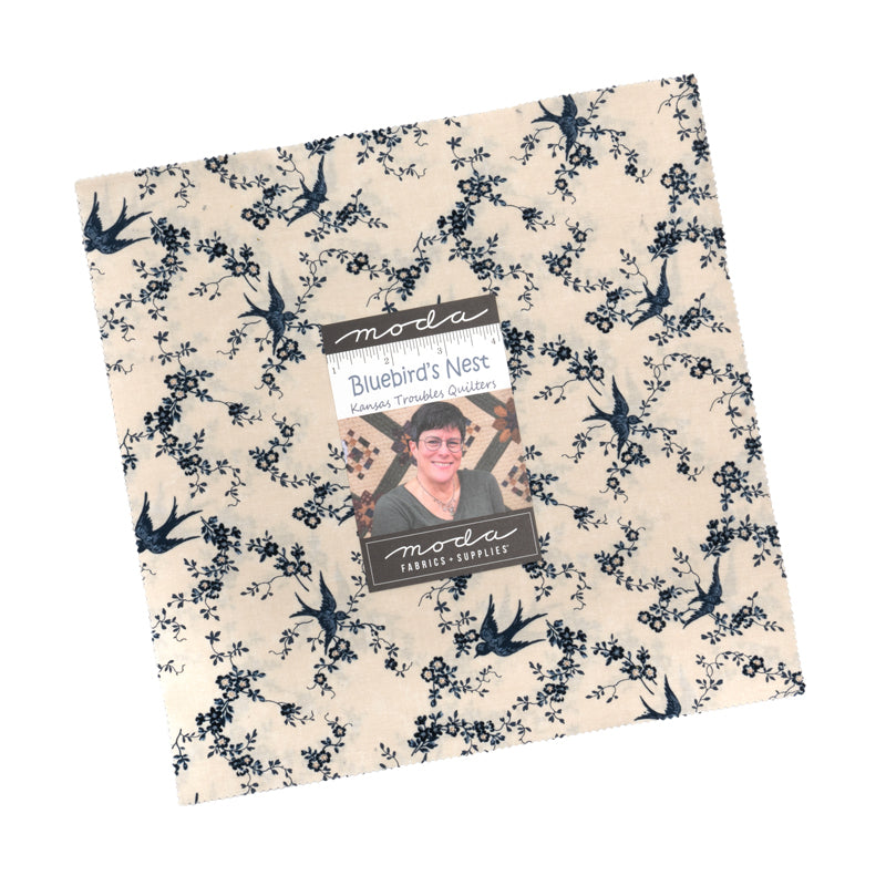 Bluebird’s Nest Layer Cake -Kansas Troubles Quilters for Moda Fabrics- October Shipping
