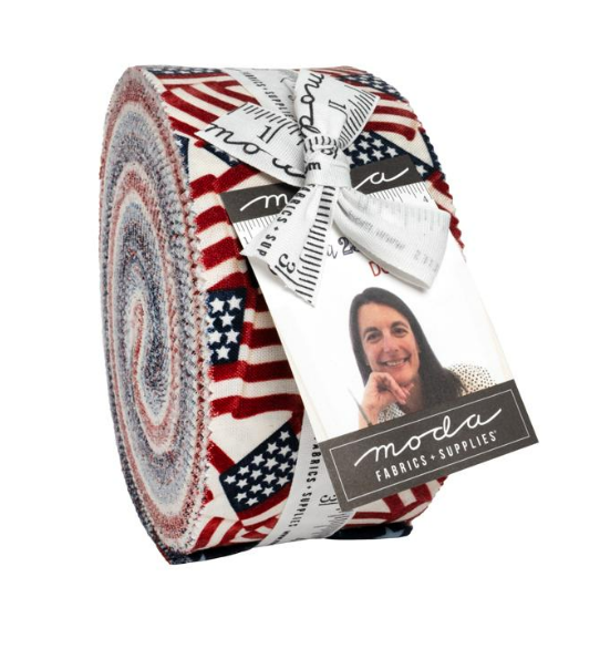 America 250 Years Jelly Roll by Deb Strain for Moda Fabrics