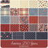 America 250 Years Layer Cake by Deb Strain for Moda Fabrics