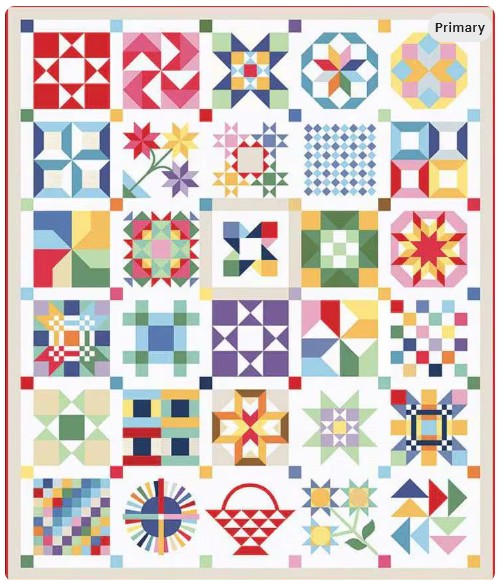 American Jane Pindots Gems & Jewels Quilt Kit 76x90 – Traditional Pieced Quilt, Full Color Booklet Pattern