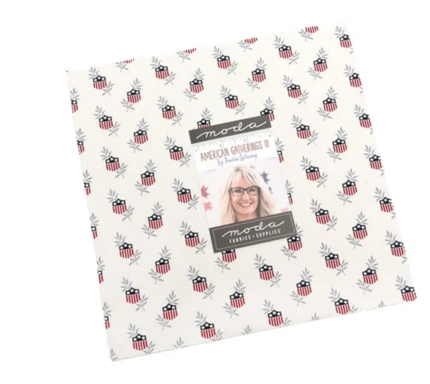 Preorder -American Gatherings III by Primitive Gatherings Layer Cake – Ships December