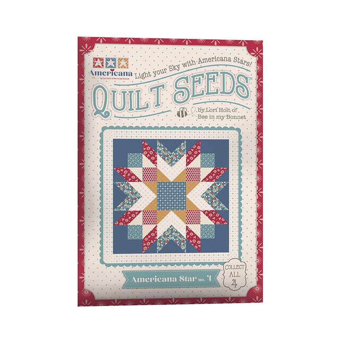 Americana Quilt Seeds Set of 4 - Lori Holt