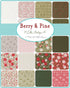 Berry & Pine Jelly Roll – Lella Boutique for Moda Fabrics Includes 40 Precut Strips  2.5” x 42”
