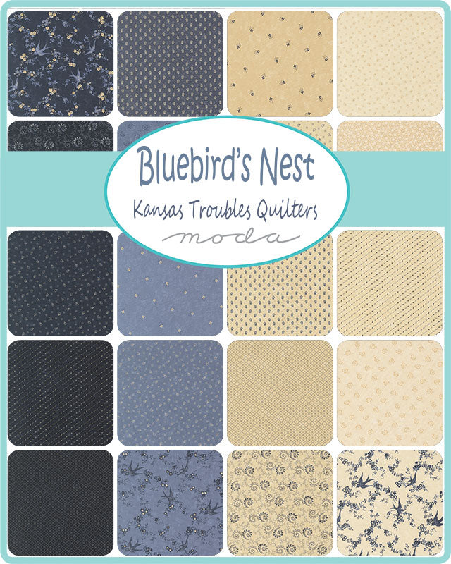 Designer Keepsake Box:Bluebird’s Nest Designer Keepsake Box by Kansas Troubles Quilters (Ships October 2025)