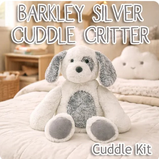 Barkley Silver Cuddle Critter Kit Featuring Cuddle by Shannon - Precut