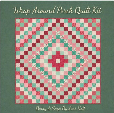 Berry and Sage Wrap Around Porch Quilt