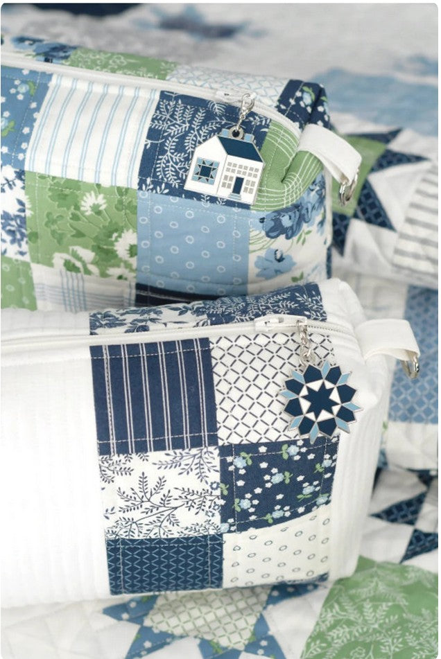 Camille Roskelley / Block & House Zipper Pulls Charms - Nantucket, Summer, Dwell, Shoreline