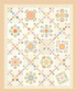 Bloom Crossing Quilt Kit (50x60) Featuring Pastel Prairie Panels by Heather Briggs for Moda