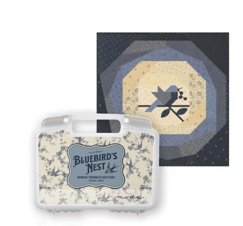 Designer Keepsake Box:Bluebird’s Nest Designer Keepsake Box by Kansas Troubles Quilters (Ships October 2025)