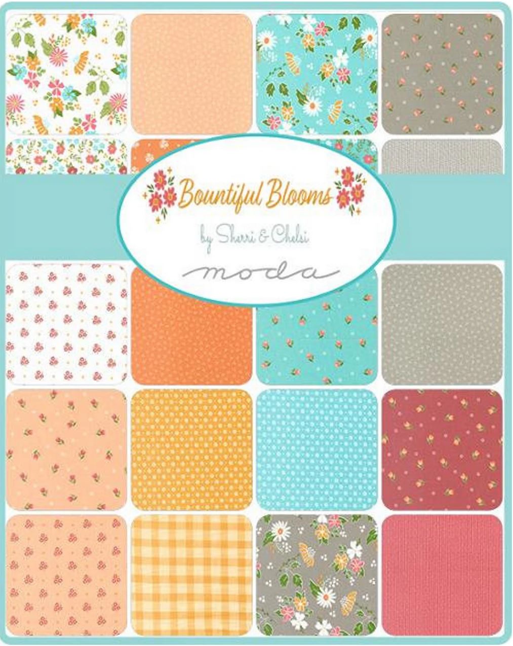Bountiful Blooms Layer Cake – Sherri & Chelsi for Moda Fabrics