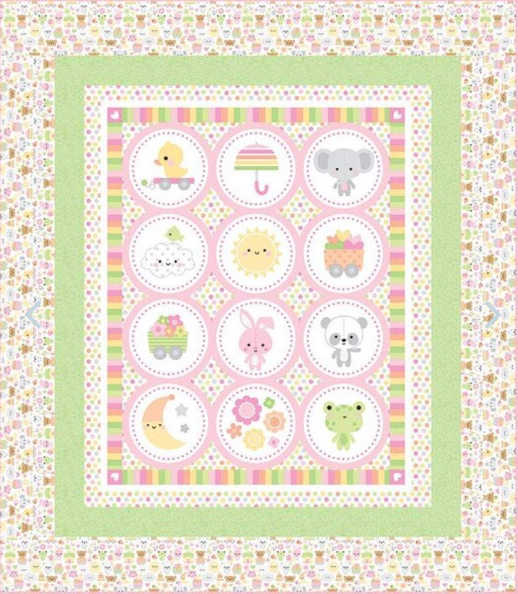 Bundle of Joy Panel Quilt Boxed Kit – A Sweet Celebration for Baby!