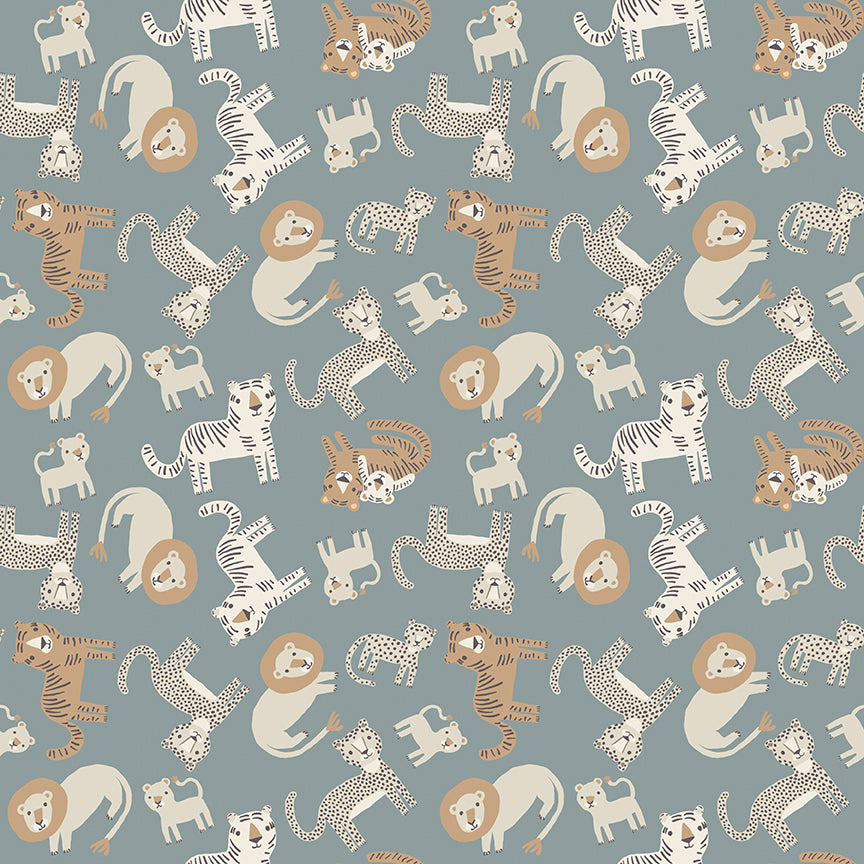 Leo & Savannah Fat Quarter Bundle -21 Precut Fabrics -Deena Rutter  Riley Blake - Safari Collection ships in April