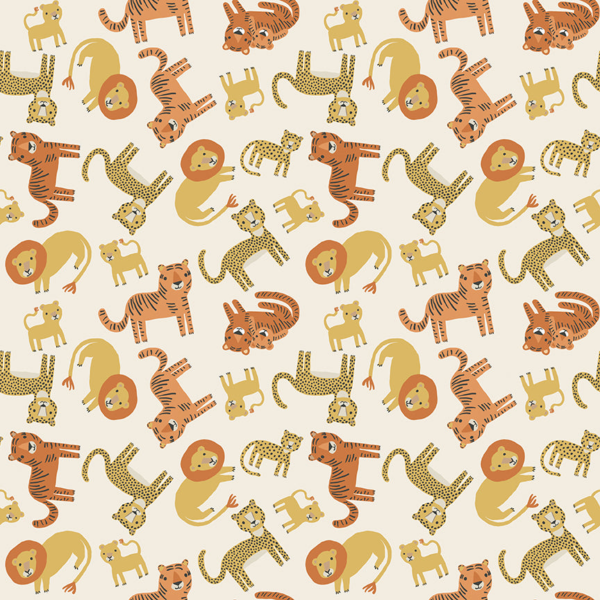 Leo & Savannah Fat Quarter Bundle -21 Precut Fabrics -Deena Rutter  Riley Blake - Safari Collection ships in April