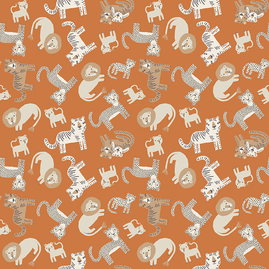 Leo & Savannah Fat Quarter Bundle -21 Precut Fabrics -Deena Rutter  Riley Blake - Safari Collection ships in April