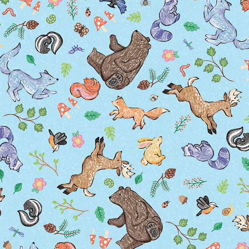 Preorder- Colorful Critters 10 Inch Stacker – Riley Blake Designs Ships in June