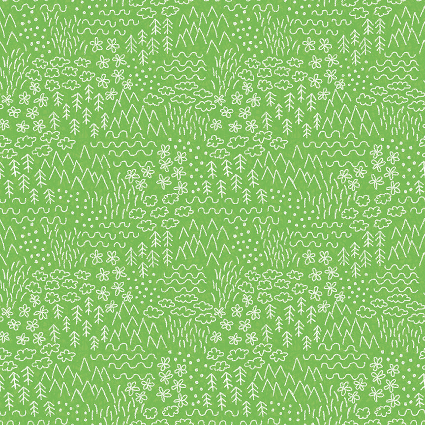 Preorder- Colorful Critters Rolie Polie – Riley Blake Designs – Preorder Ships in June