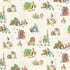Peter Rabbit and Benjamin Bunny Panel Quilt Kit by Beatrix Potter- 57 1/2 by 57 1/2 Tan and Cream