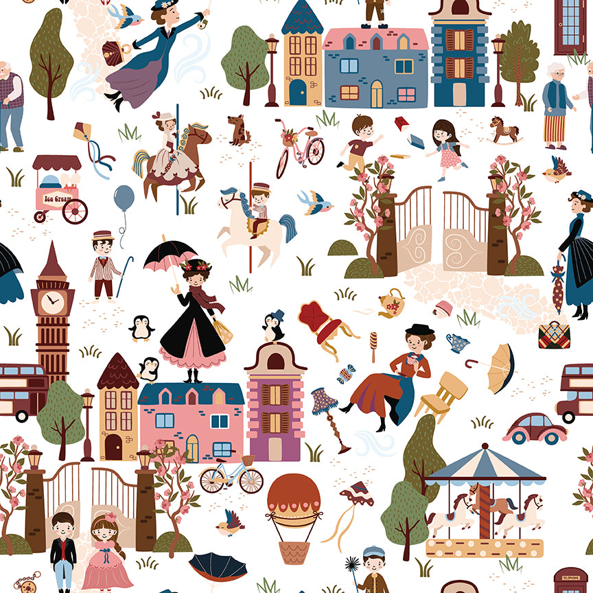 A Spoonful of Sugar – A Spoonful of Sugar – 1/2 Yard Bundle (25 Prints)– Jennifer Long for Riley Blake Designs- Ships in February
