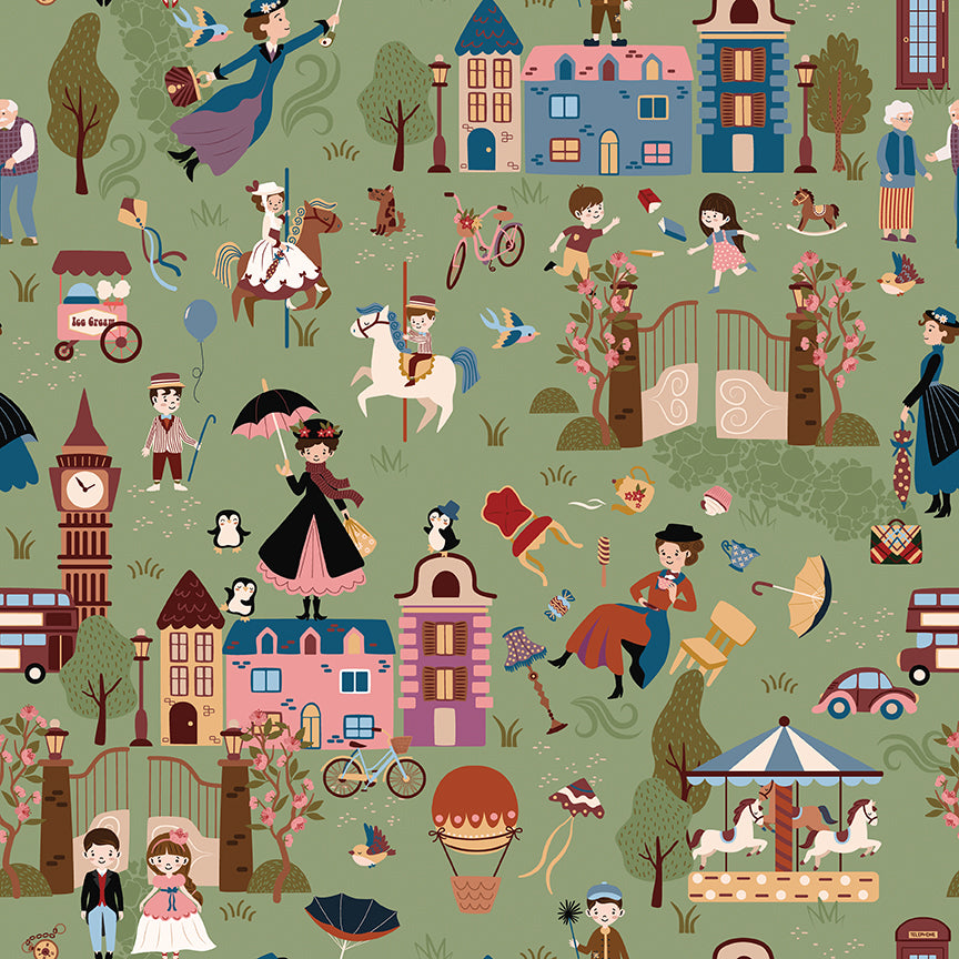 A Spoonful of Sugar – A Spoonful of Sugar – 1/2 Yard Bundle (25 Prints)– Jennifer Long for Riley Blake Designs- Ships in February