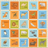 Animal Park Baby Quilt Kit by Stacy Iest Hsu for Moda Fabrics 45x52 Panel Kit