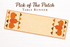 Coming Soon- Pick of the Patch Runner Kit by Sandy Gervais  16" x 61 1/2"