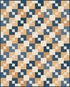 Coming Soon- Denim and Daisy Cheerful Quilt Kit by Lori Holt 72 1/2” x 90 1/2