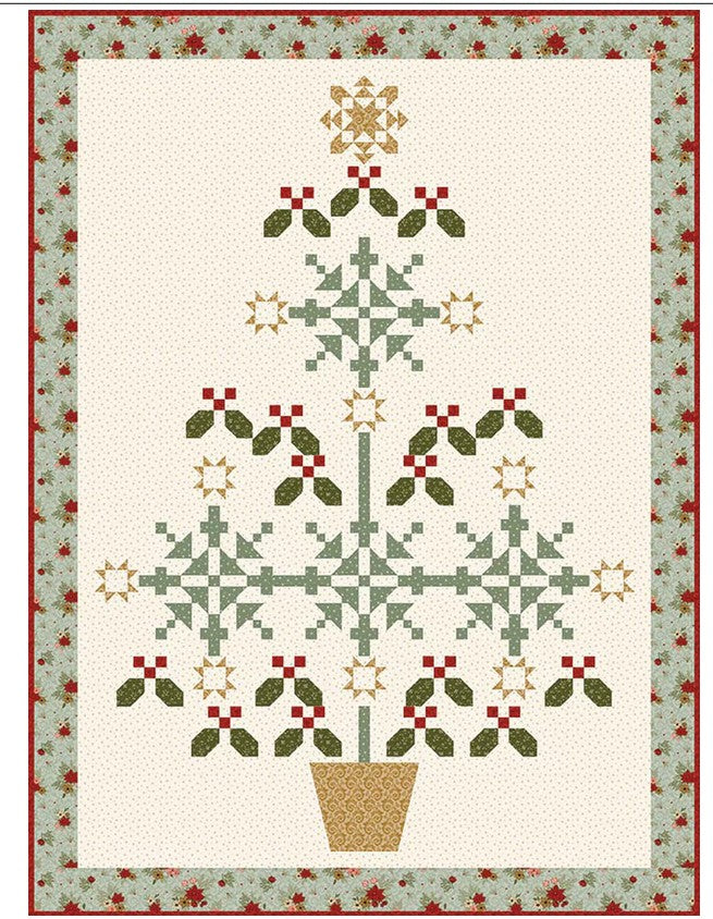 Spruce It Up Quilt Kit Boxed Kit by Sandy Gervais for Riley Blake Designs – 59 1/2" x 80 1/2" – Ships June 2026