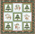 Reserve Now - Santa's Tree Farm Panel Quilt Kit by Lisa Audit