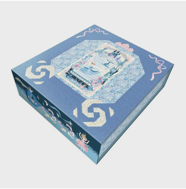 Coming Soon- Wishes Cinderella's Carriage Panel Boxed Quilt Kit by Jill Howarth