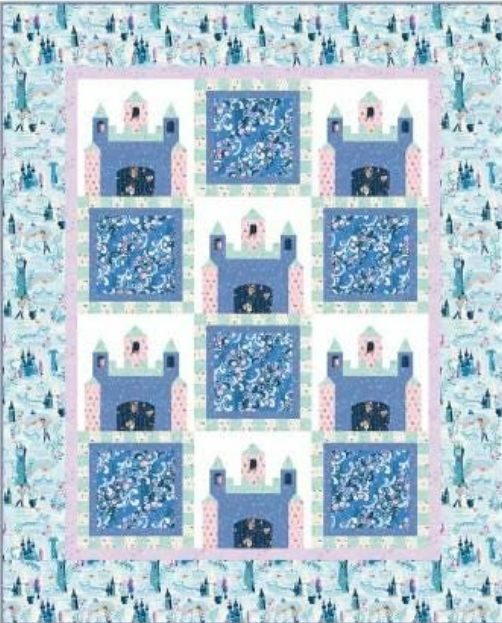 Coming Soon - Cinderella Once Upon a Time Quilt Kit 64 x 79, by Jill Howarth for Riley Blake Designs