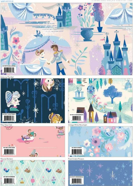 Coming Soon- Cinderella Wishes 10 Inch Stacker 10x10 by Jill Howarth, for Riley Blake Designers