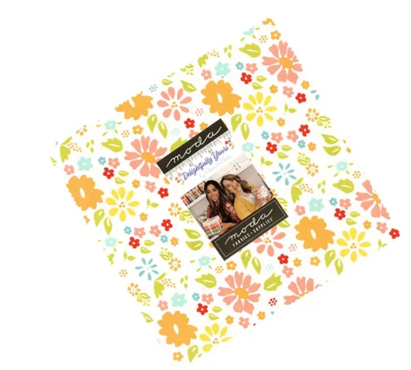 Delightfully Yours Layer Cake 10x10– Sherri & Chelsi for Moda Fabrics- Ships September