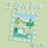 I Love Ewe Quilt Kit – Includes Pattern & Fabrics for 44” x 52