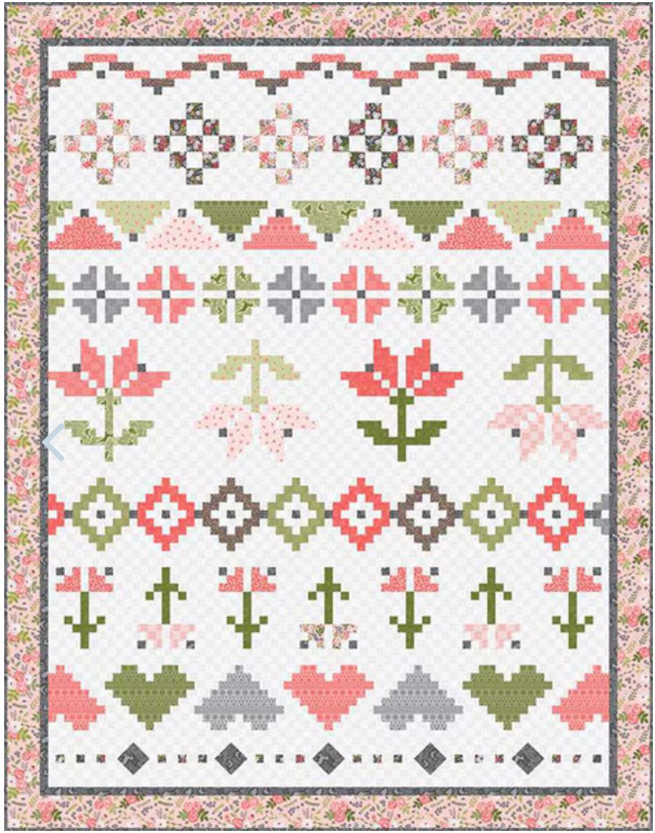 Knitted Row-Along Sew-Along Quilt Boxed Kit