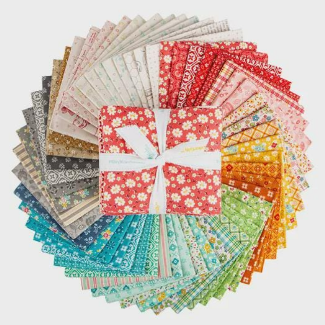Farmer’s Daughter Fat Quarter Bundle 54 Fat Quarters- Designed by Lori Holt for Riley Blake