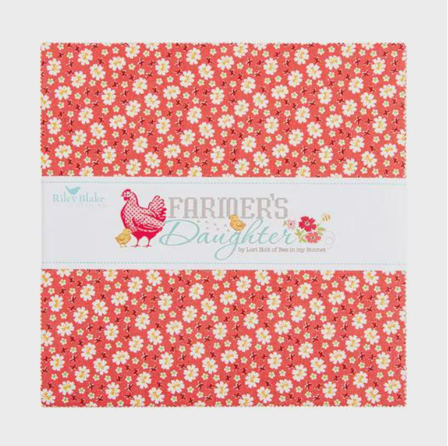 Farmer’s Daughter 10-inch stacker - Designed by Lori Holt for Riley Blake Designs