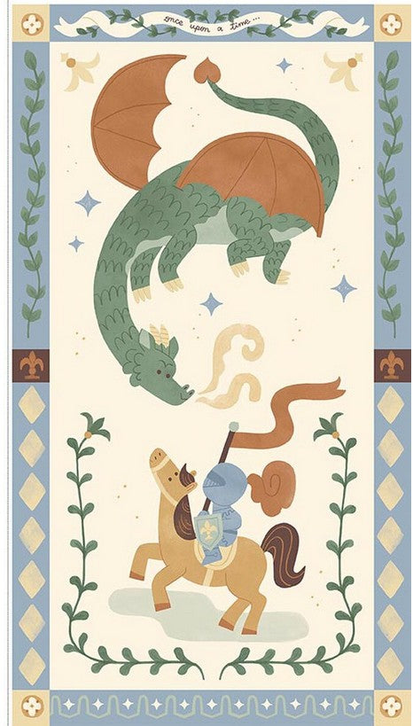 Faraway Kingdom Once Upon a Time Panel Quilt Kit by Natalia Juan Abello Riley Blake Designs 61 x 80 Quilt Preorder Ships April 2026