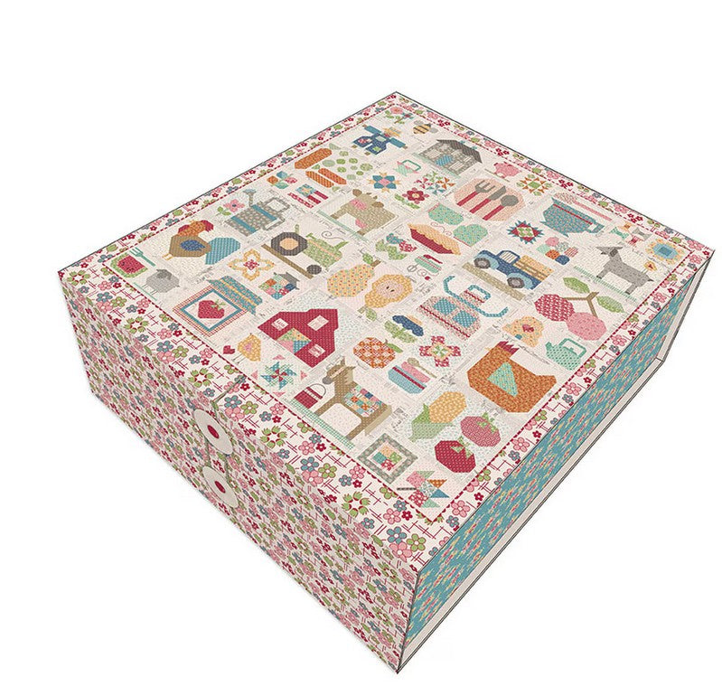 Farmer’s Daughter Farm Fresh Sew Along Quilt Kit by Lori Holt – Limited Edition Box Kit! Ships in January